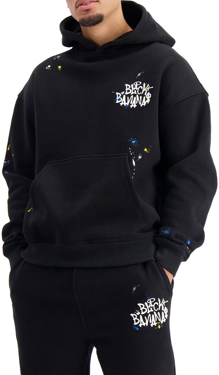 Black Bananas Painter Hoodie Zwart