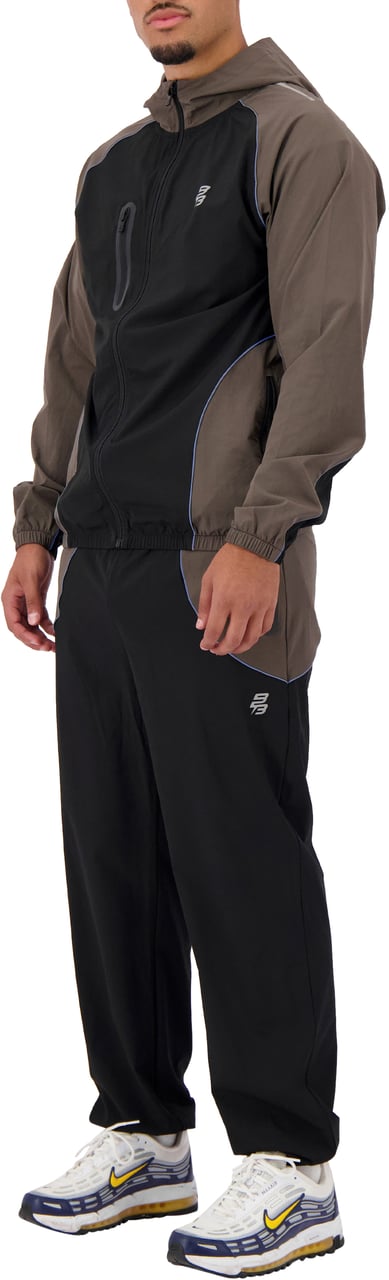 Black Bananas Rflct Tracktop Zwart