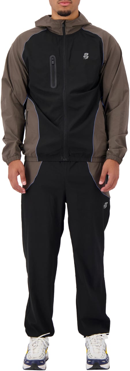 Black Bananas Rflct Tracktop Zwart