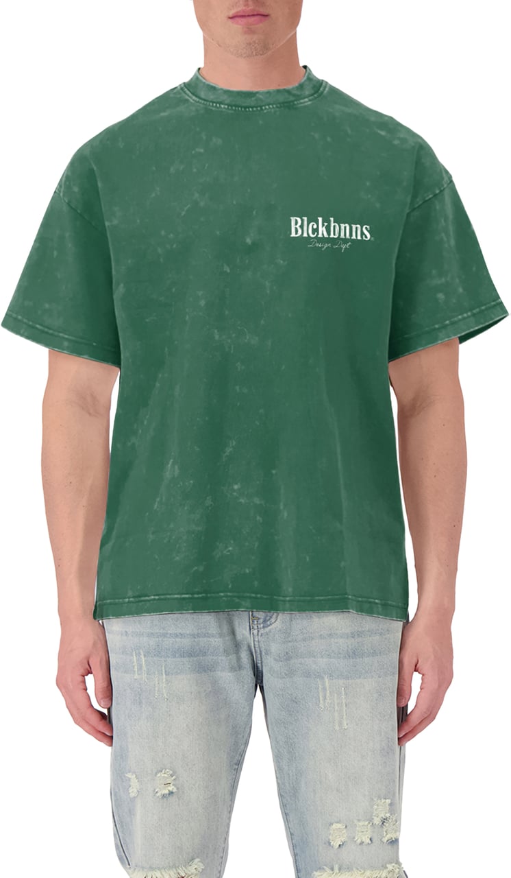 Black Bananas Brush T-shirt Groen
