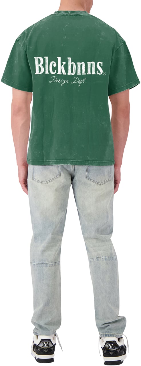 Black Bananas Brush T-shirt Groen