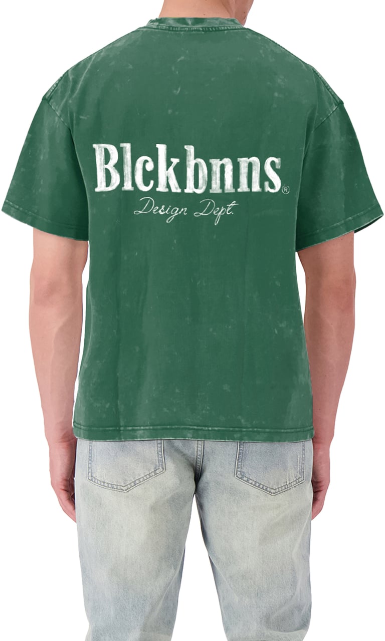 Black Bananas Brush T-shirt Groen