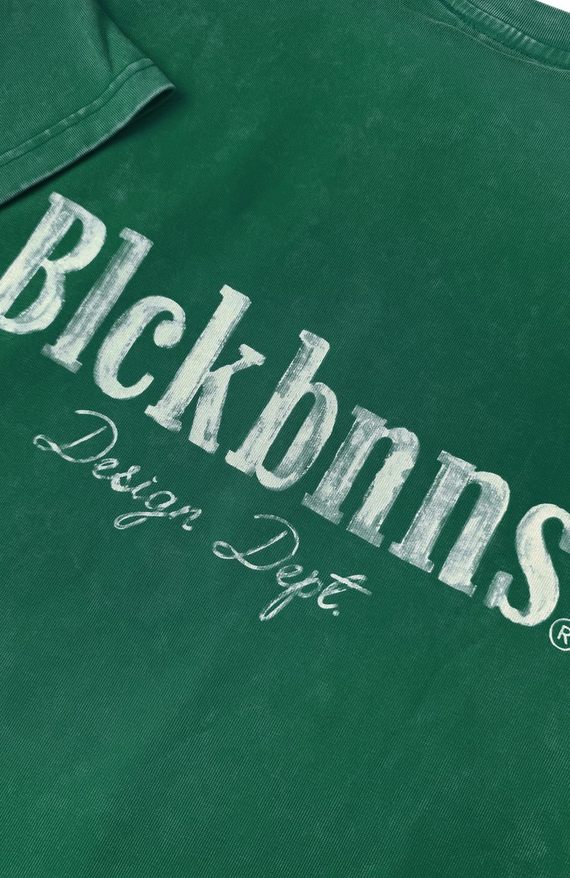 Black Bananas Brush T-shirt Groen