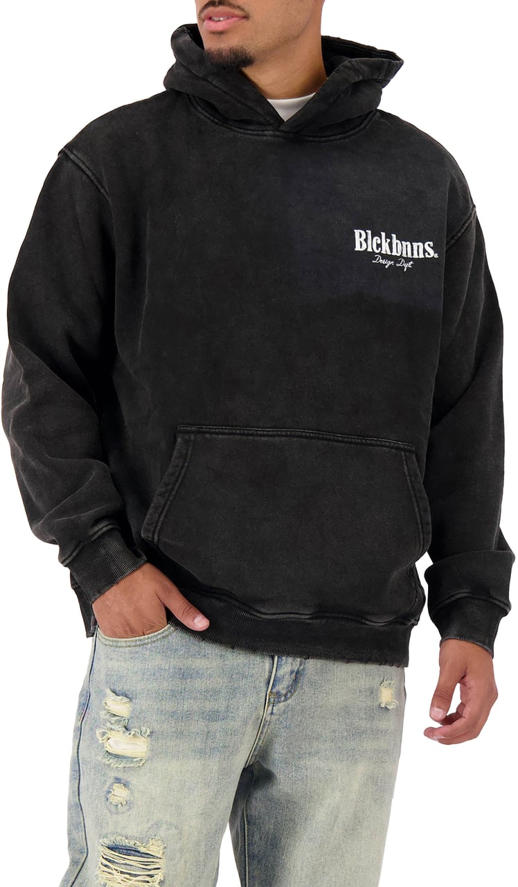 Black Bananas Brush Hoodie Zwart
