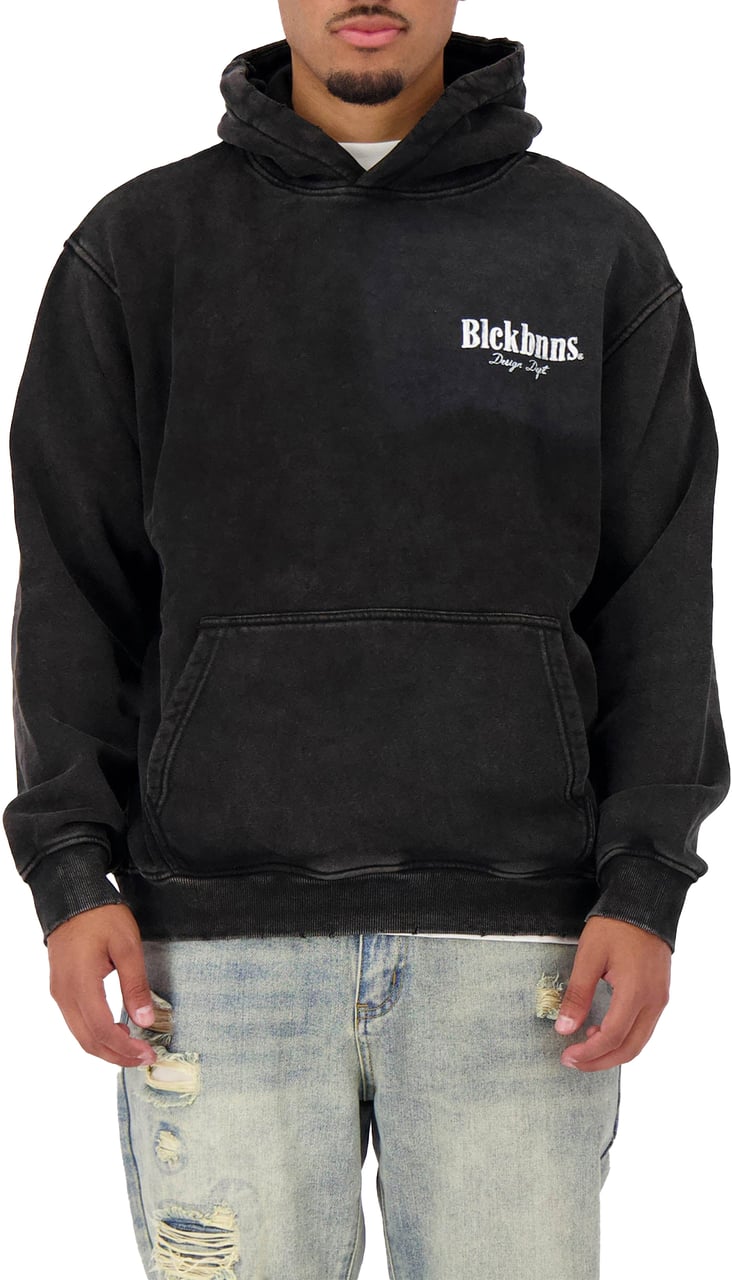 Black Bananas Brush Hoodie Zwart