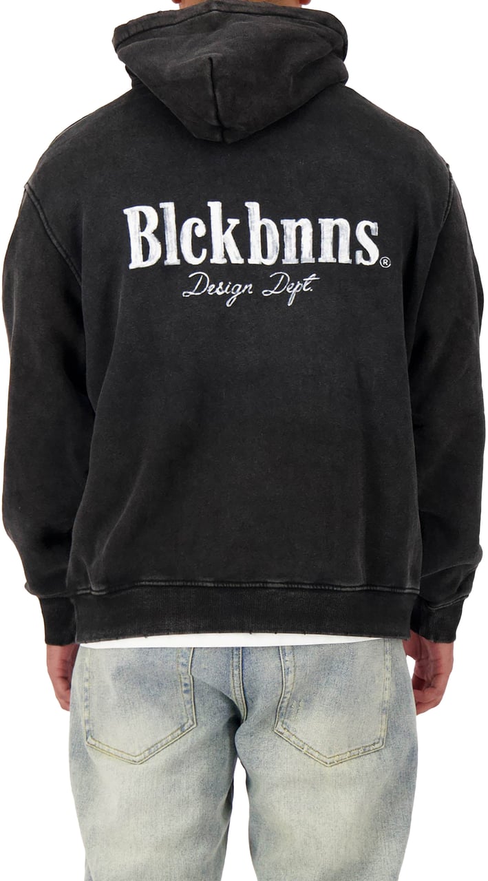 Black Bananas Brush Hoodie Zwart
