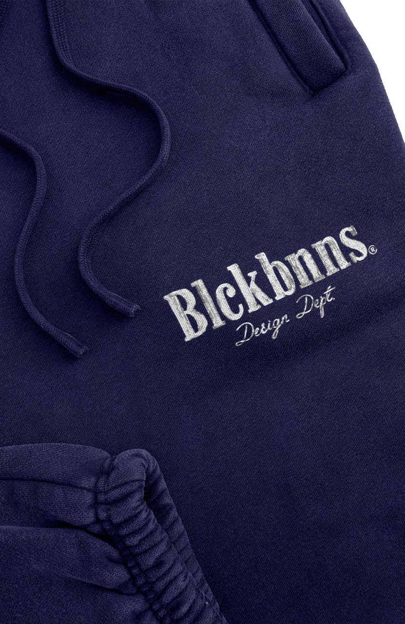 Black Bananas Brush Hoodie Blauw
