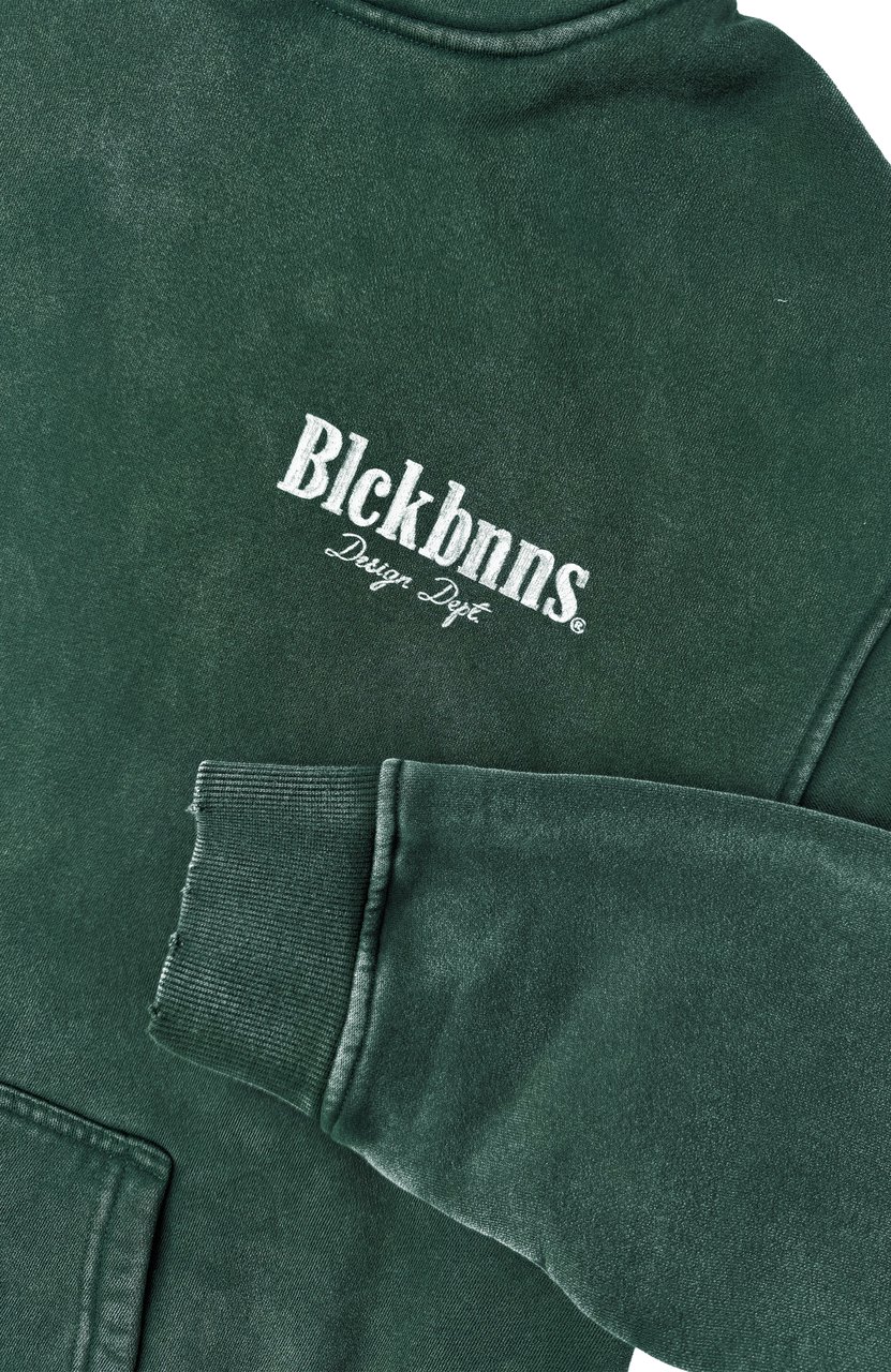 Black Bananas Brush Hoodie Groen