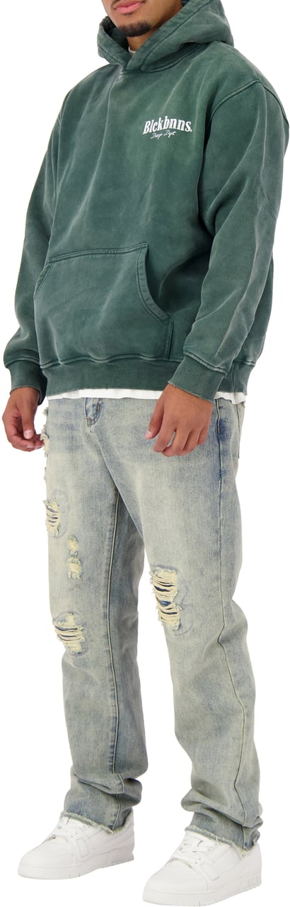 Black Bananas Brush Hoodie Groen