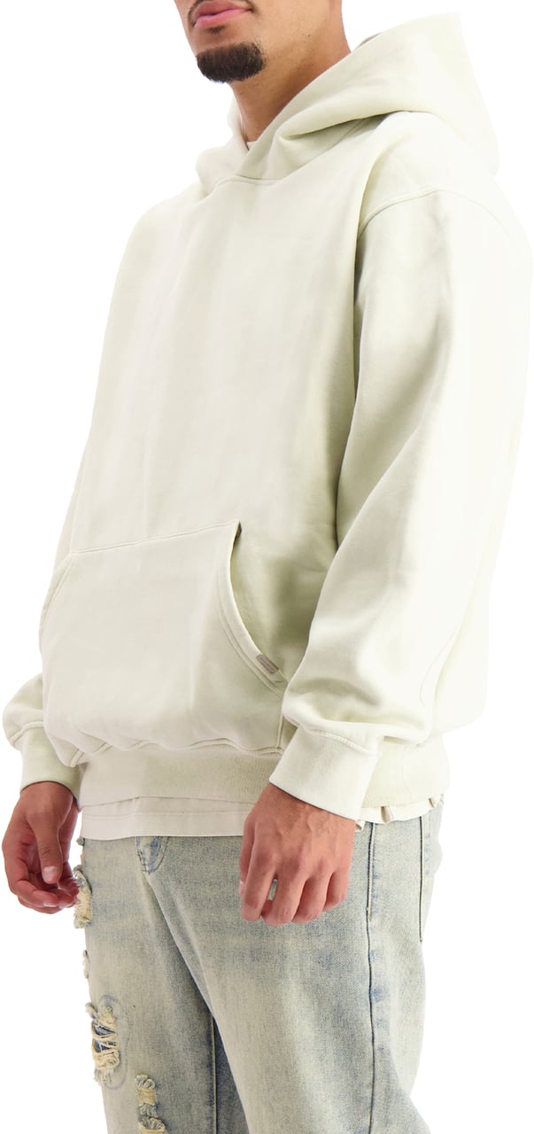 Black Bananas Blank Washed Hoodie Beige