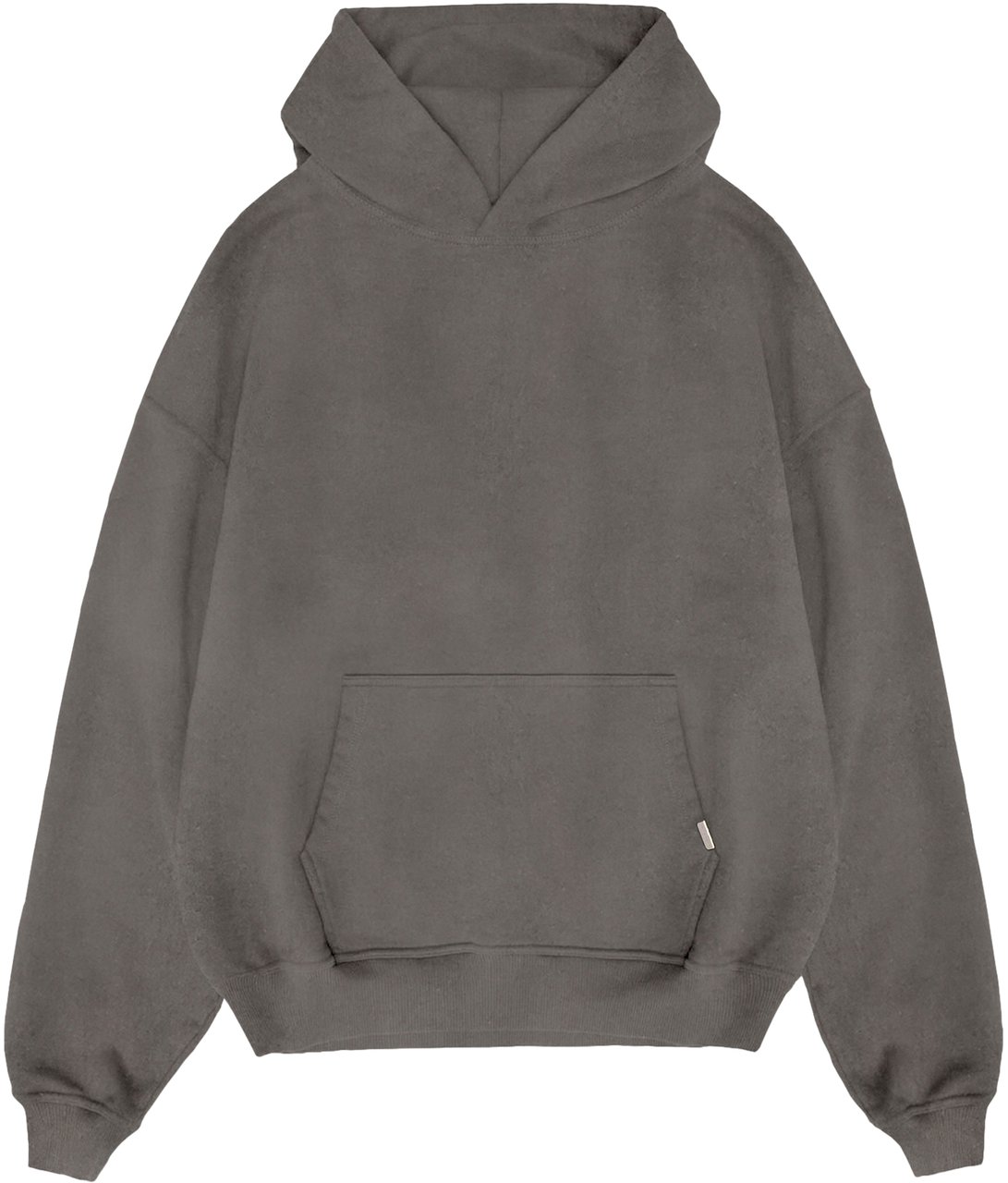 Black Bananas Blank Washed Hoodie Grijs