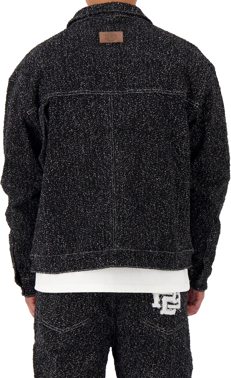 Black Bananas Boucle Jacket Zwart