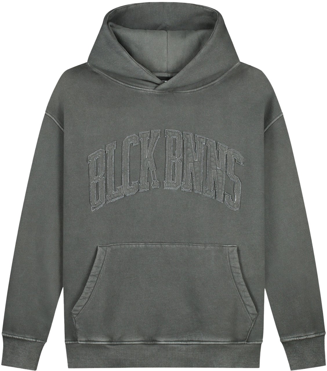 Black Bananas Ripped Arch Hoodie Zwart