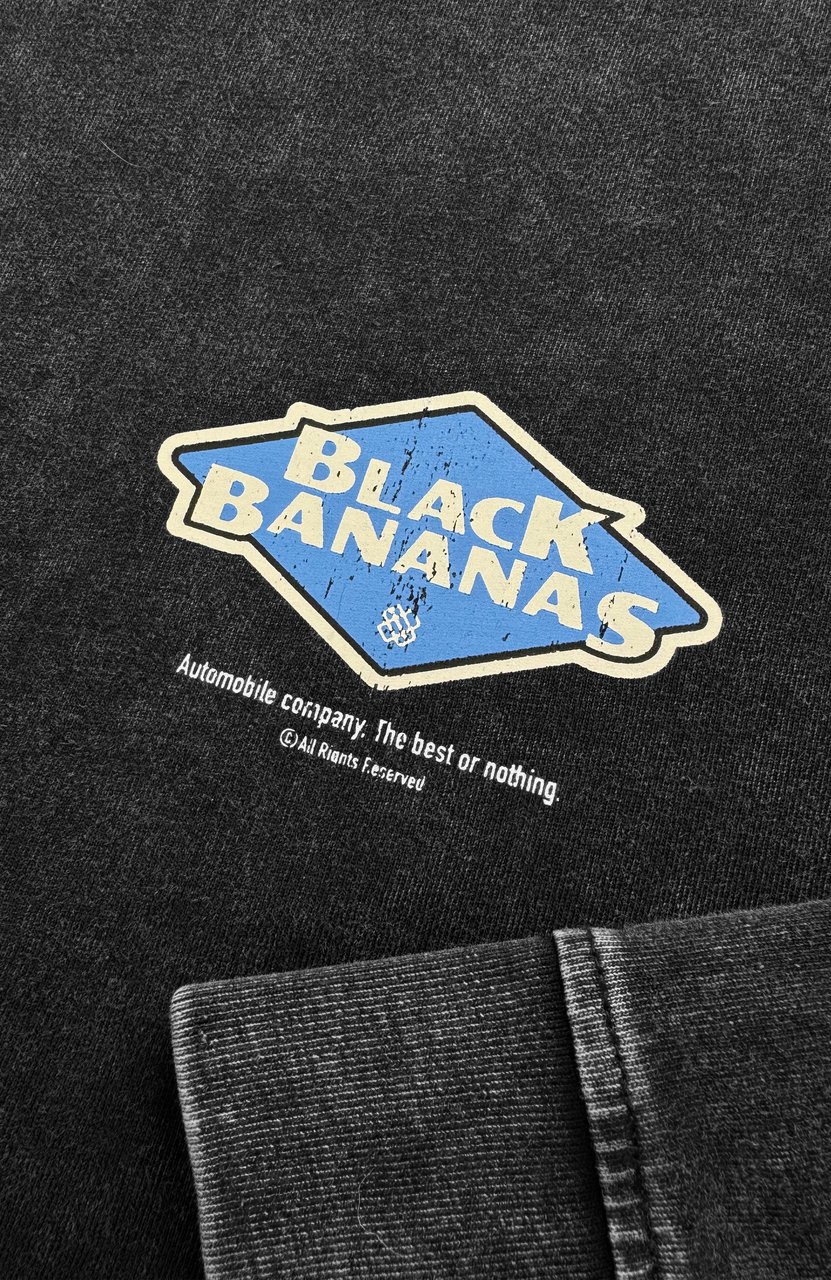 Black Bananas Motorized Longsleeve Zwart