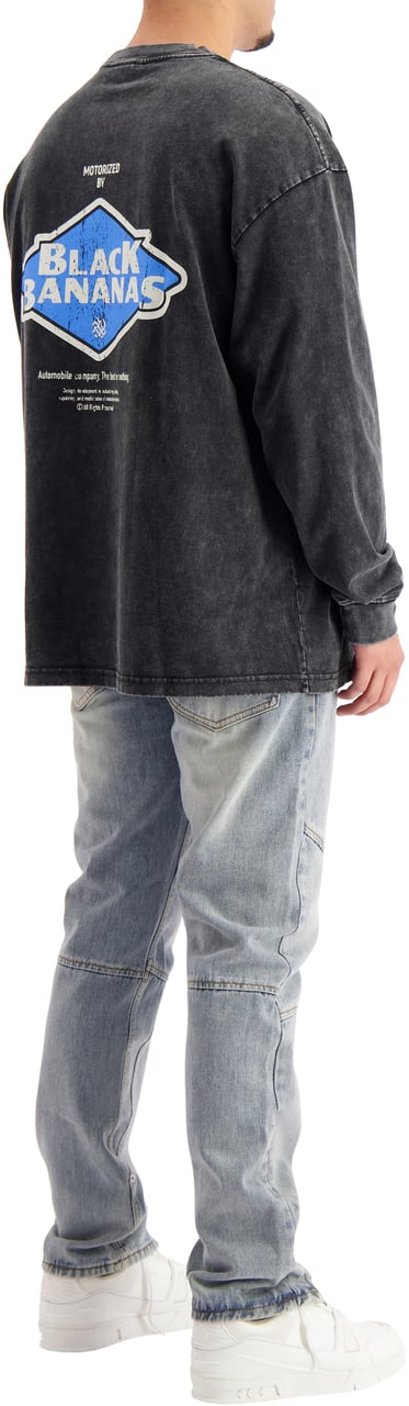 Black Bananas Motorized Longsleeve Zwart