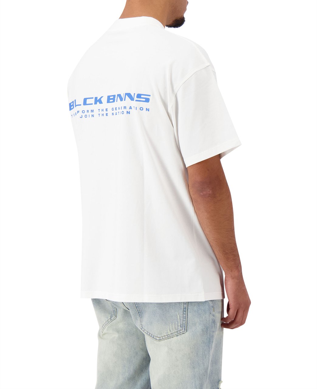 Black Bananas Nation T-shirt Wit