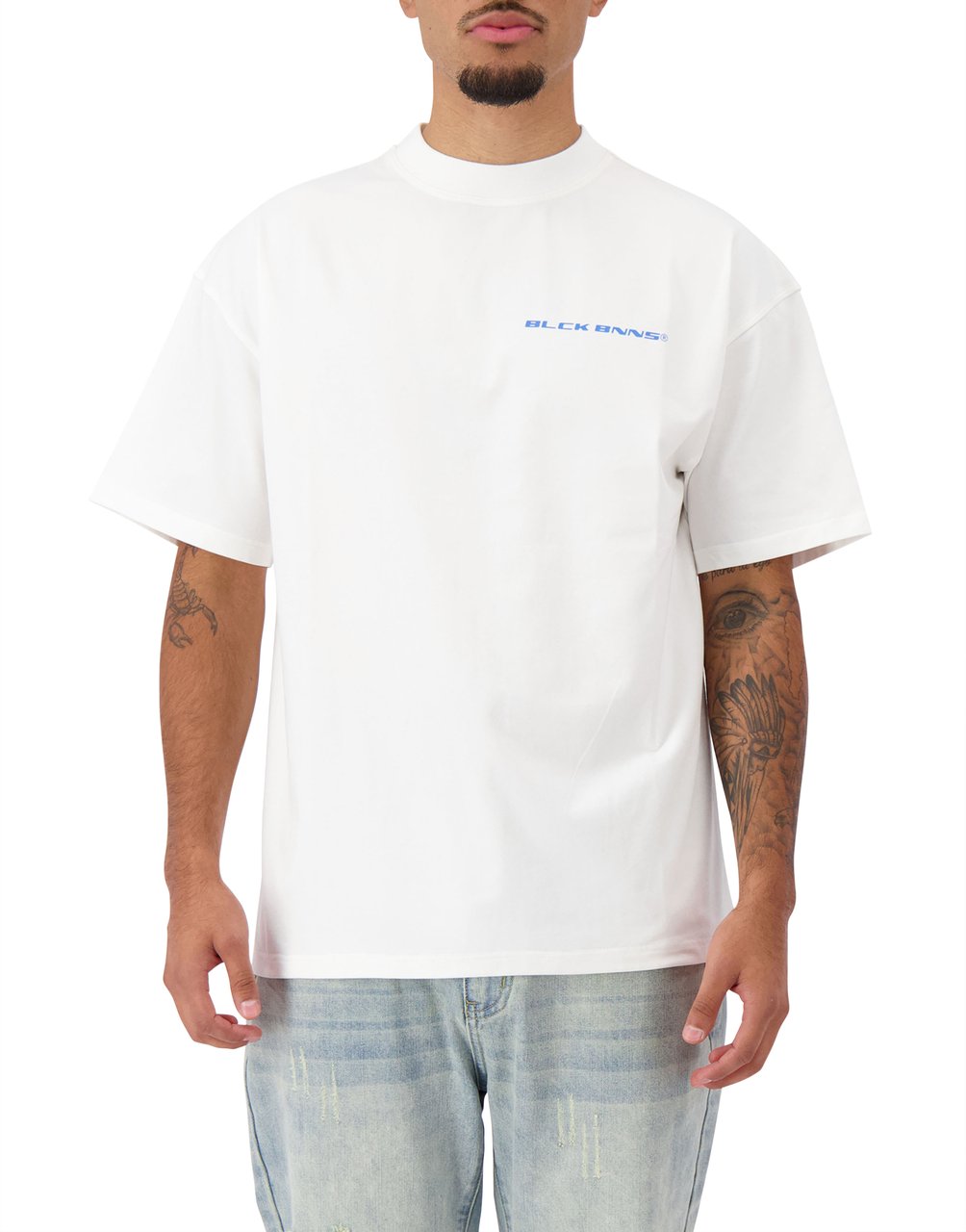 Black Bananas Nation T-shirt Wit