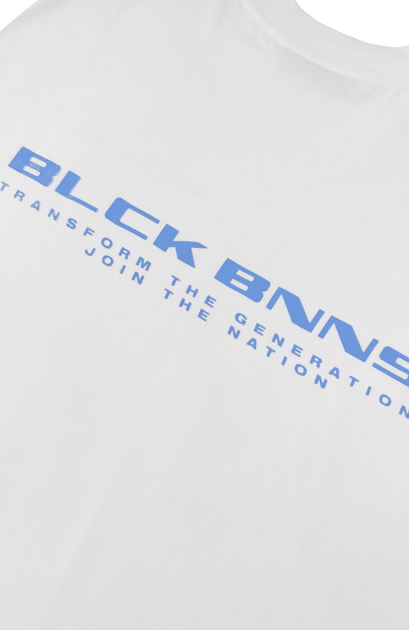 Black Bananas Nation T-shirt Wit