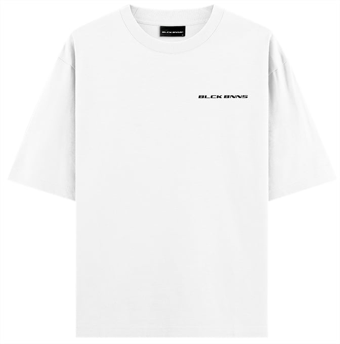 Black Bananas Nation T-shirt Wit