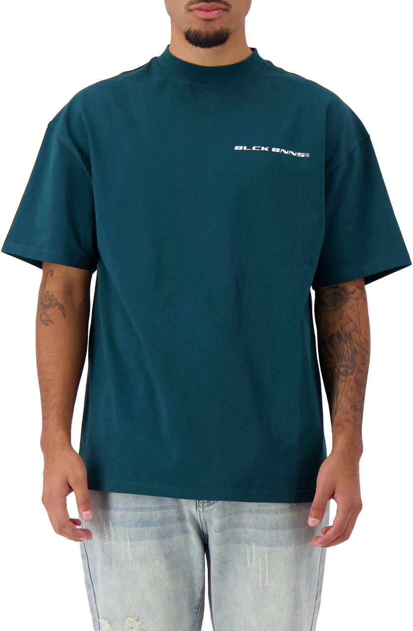 Black Bananas Nation T-shirt Groen