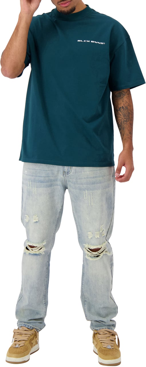 Black Bananas Nation T-shirt Groen