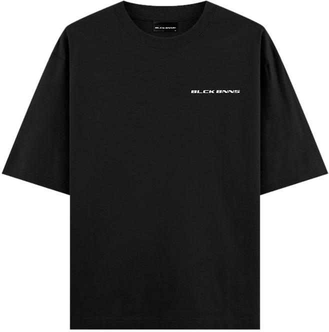 Black Bananas Nation T-shirt Zwart