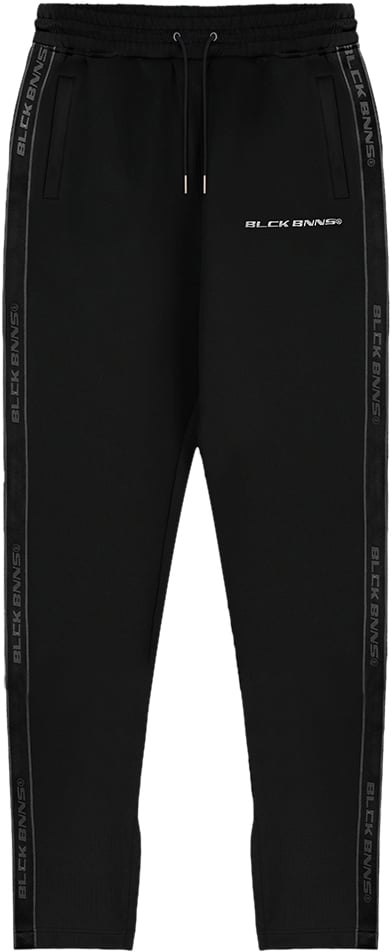 Black Bananas Taped Initial Trackpants Zwart