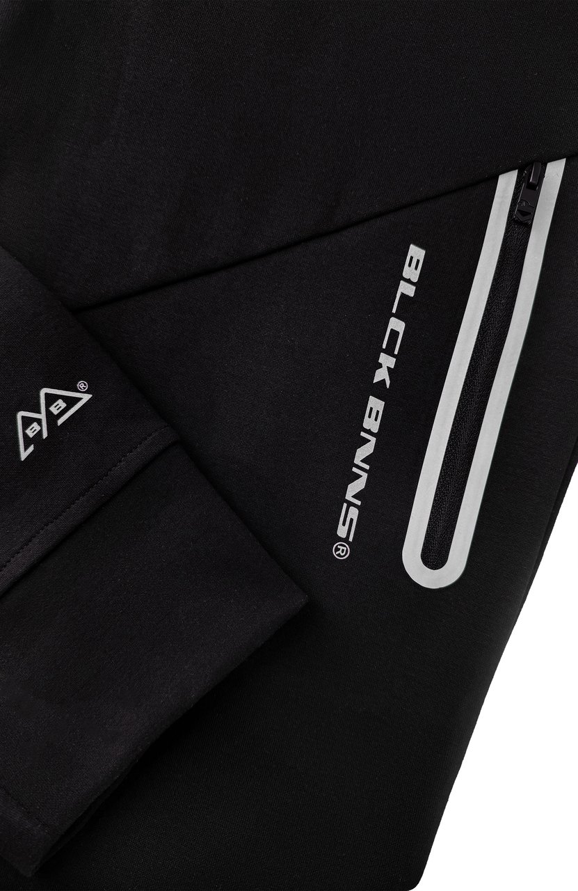 Black Bananas Initial Glow Sweatpants Zwart