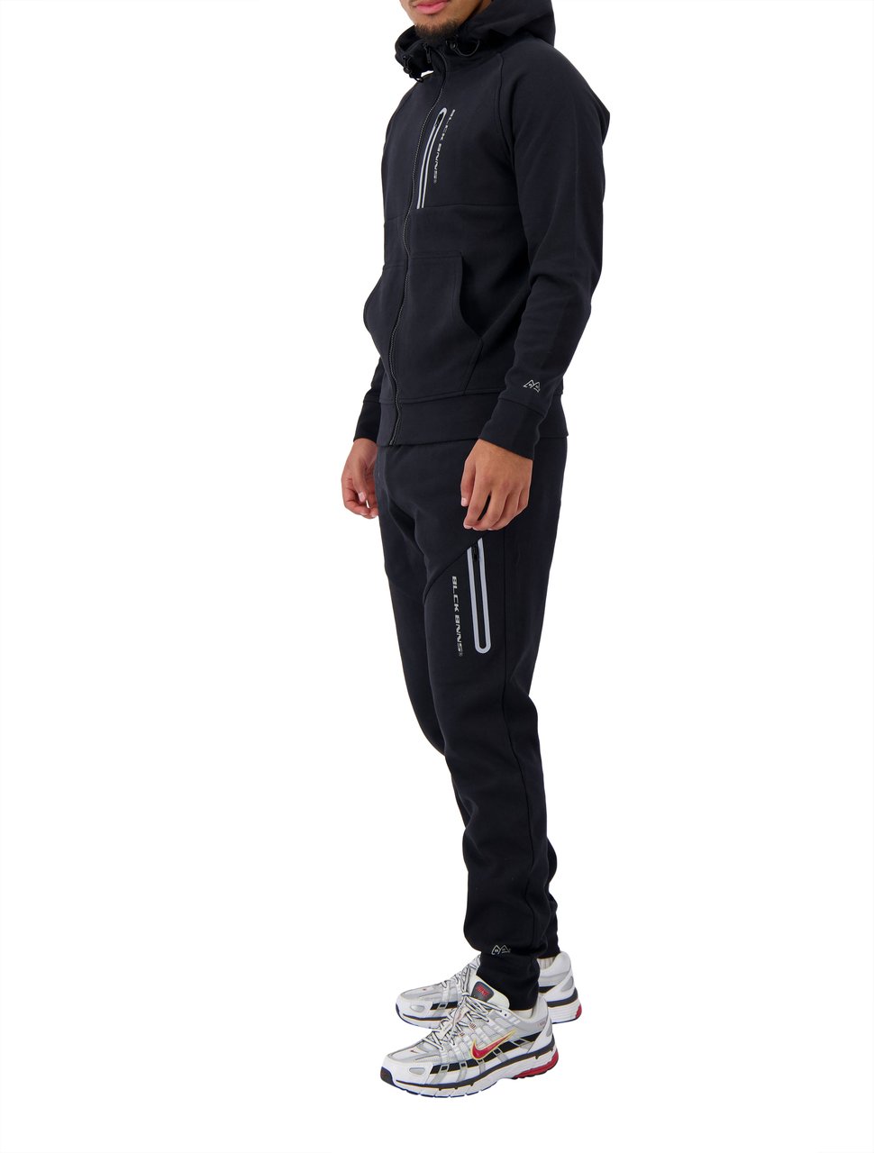Black Bananas Initial Glow Sweatpants Zwart