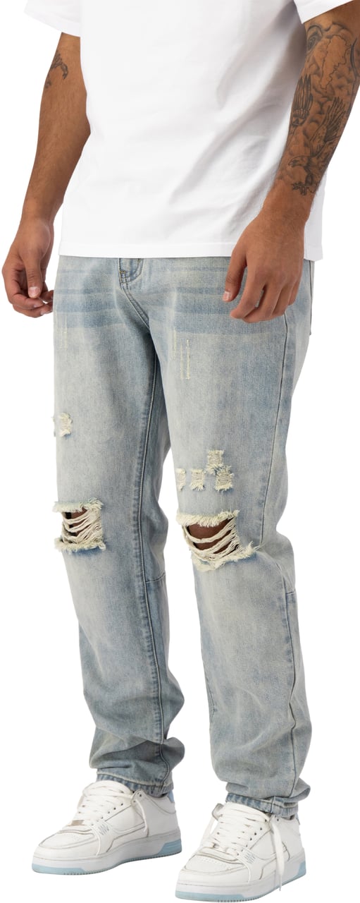 Black Bananas Razor Denim Blauw