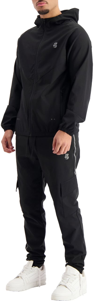 Black Bananas Rflct Trackpants 2.0 Zwart