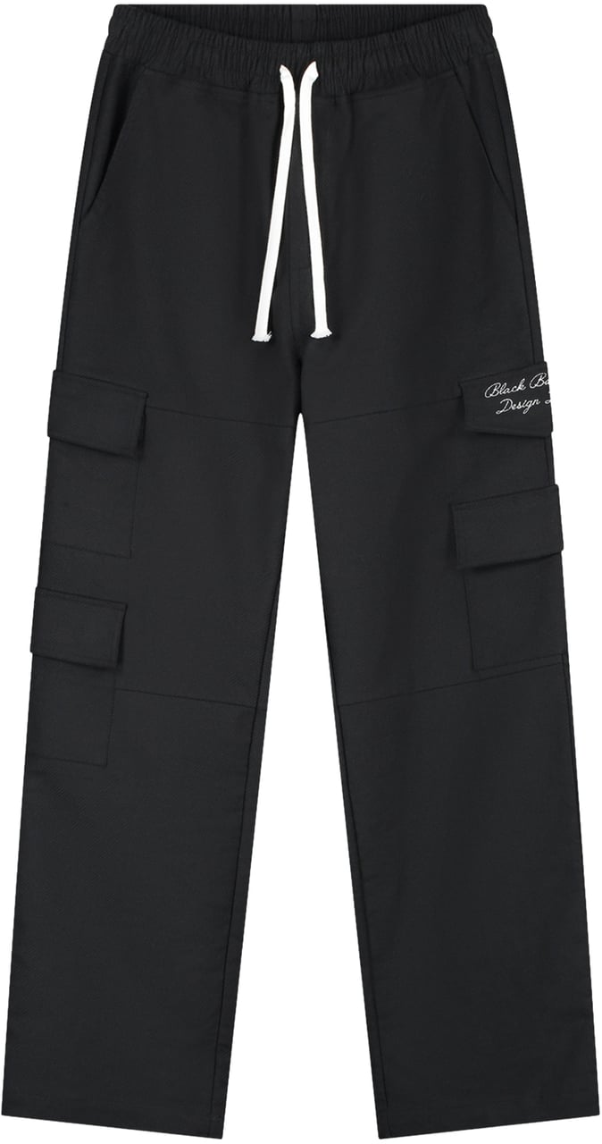 Black Bananas Twill Cargo Pants Zwart