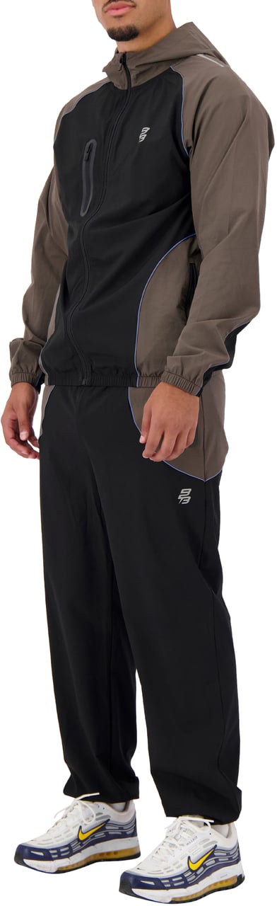 Black Bananas Rflct Trackpants Zwart