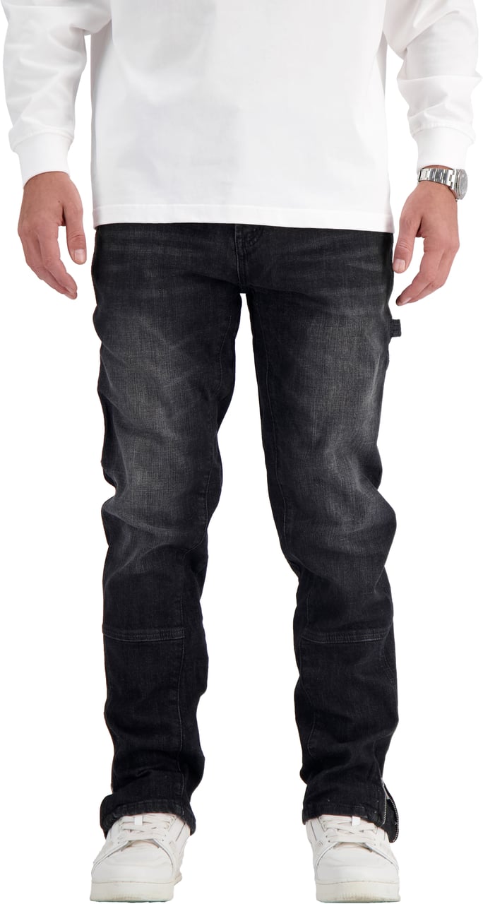 Black Bananas V2 Worker Denim Zwart