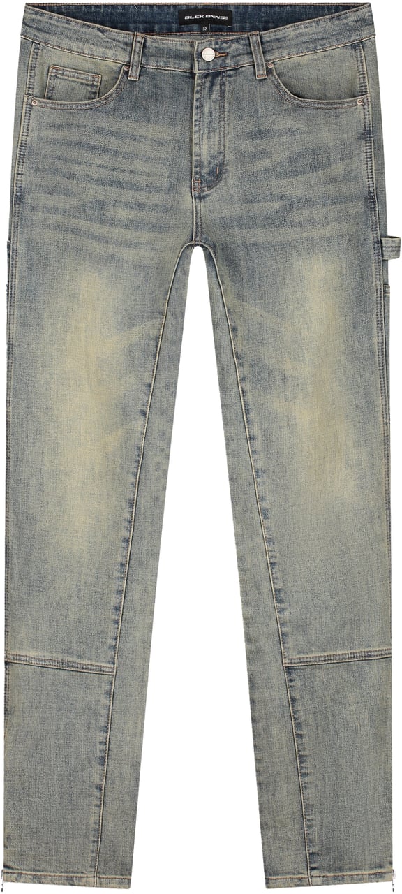 Black Bananas V2 Worker Denim Blauw