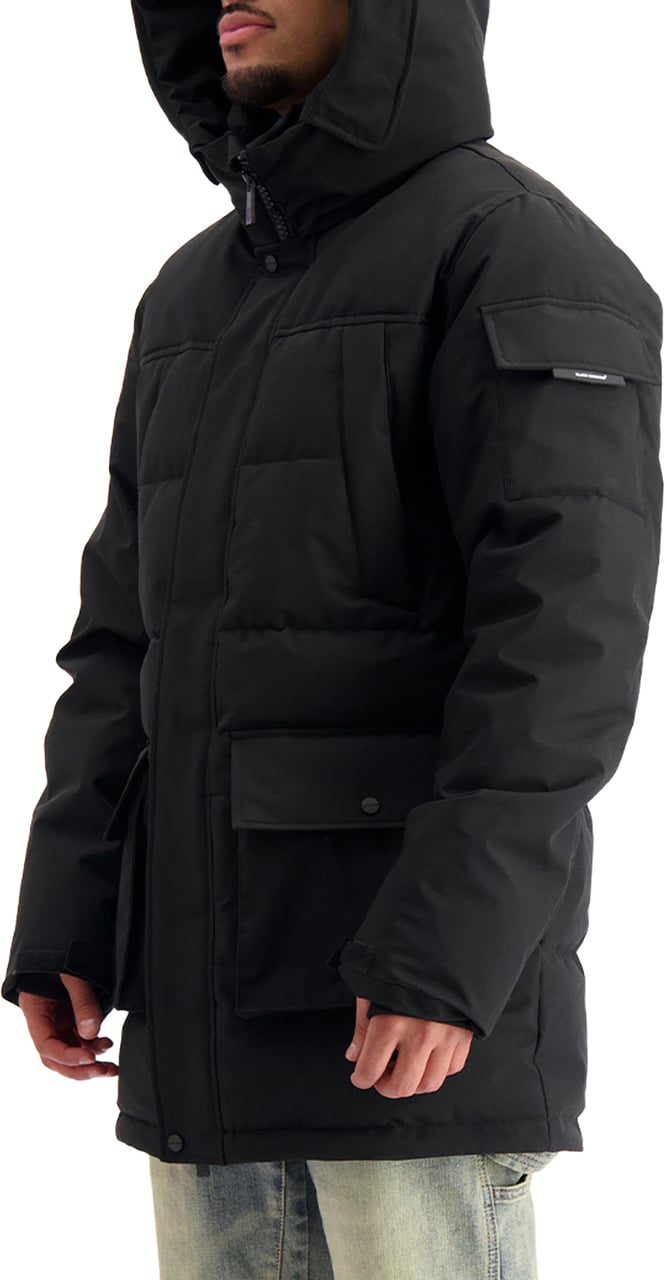Black Bananas Commander V2 Parka Jacket Zwart