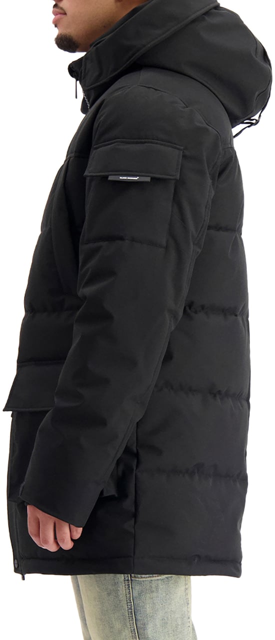 Black Bananas Commander V2 Parka Jacket Zwart