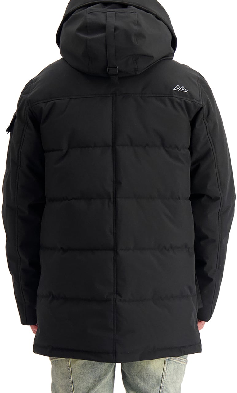 Black Bananas Commander V2 Parka Jacket Zwart