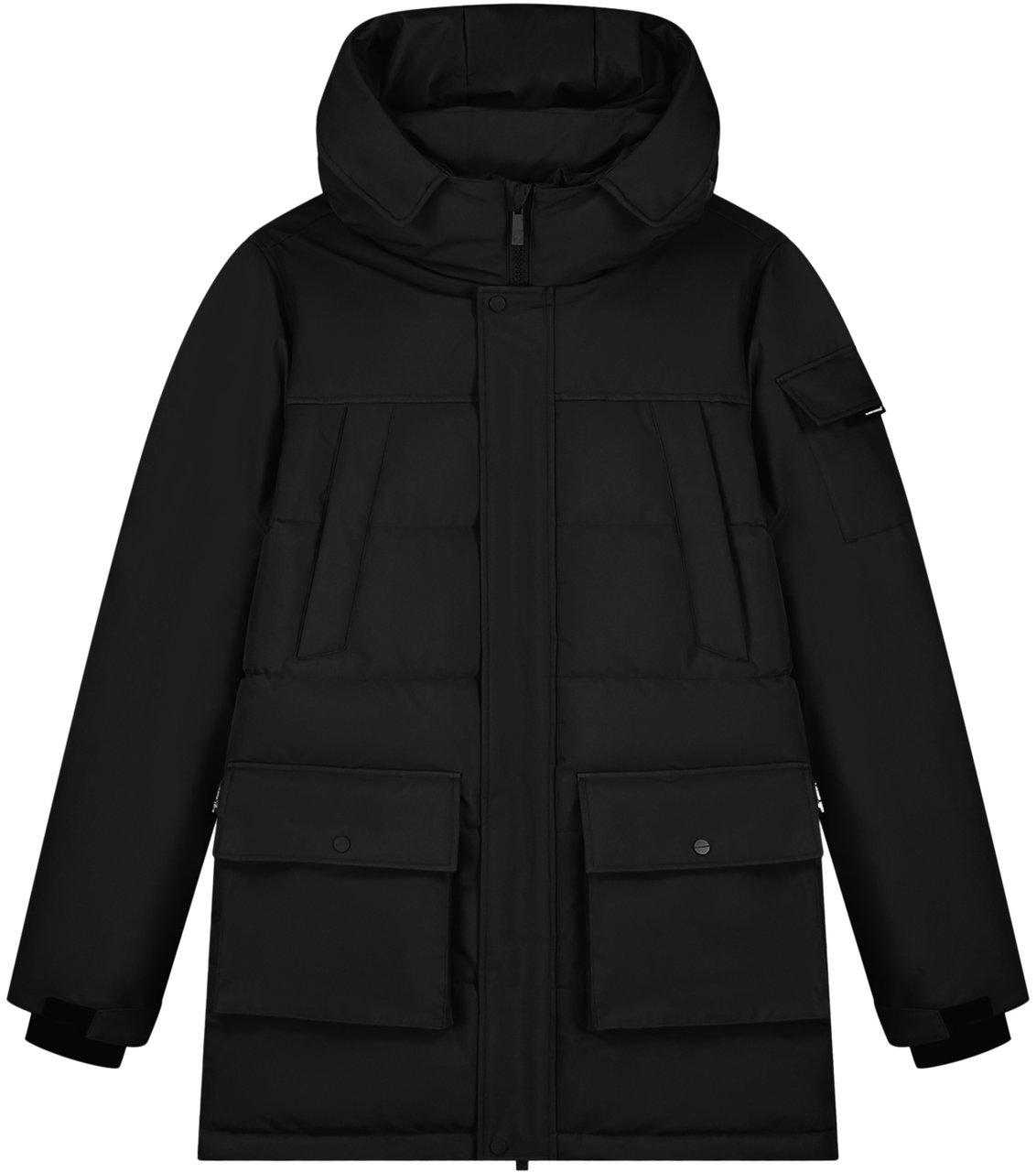 Black Bananas Commander V2 Parka Jacket Zwart