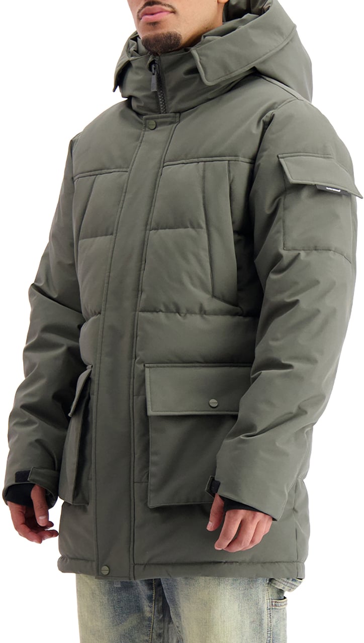 Black Bananas Commander V2 Parka Jacket Groen