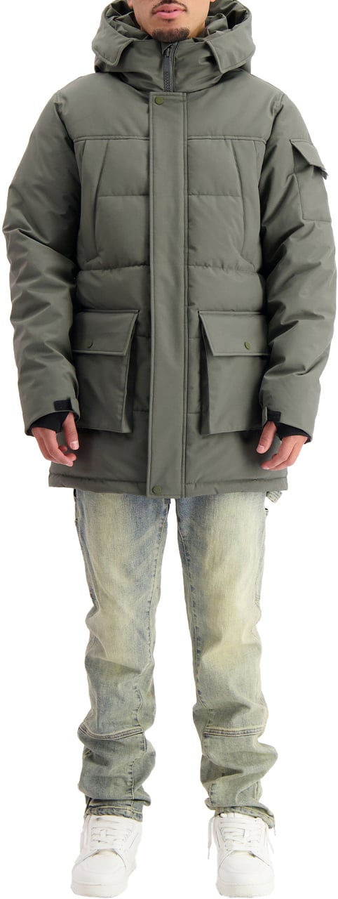 Black Bananas Commander V2 Parka Jacket Groen