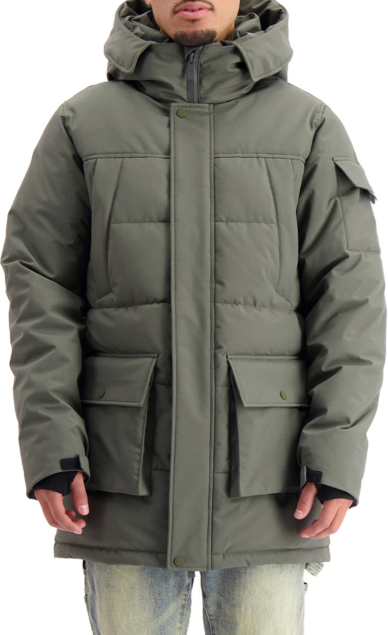 Black Bananas Commander V2 Parka Jacket Groen