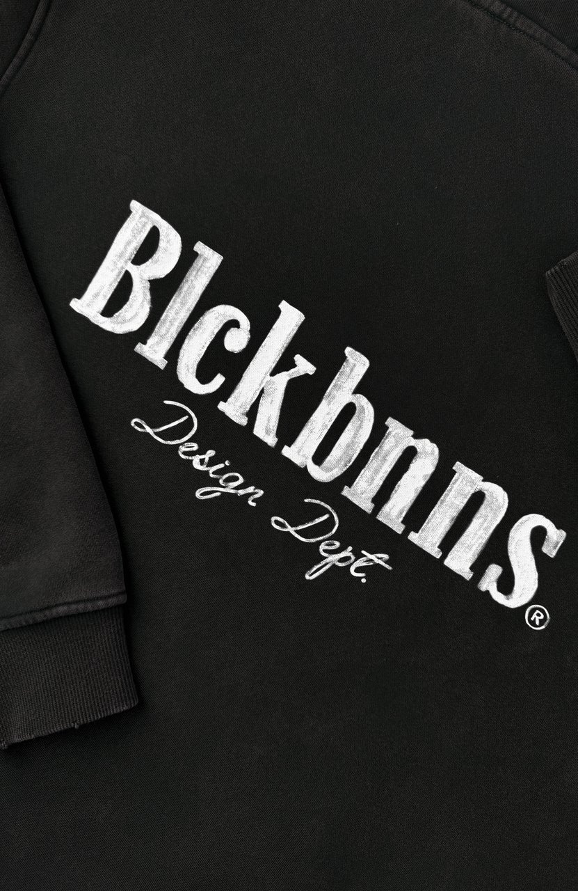 Black Bananas Brush Washed Sweatsuit Zwart