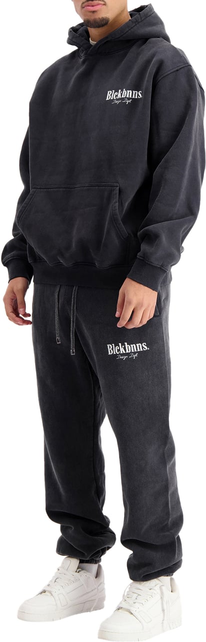 Black Bananas Brush Washed Sweatsuit Zwart