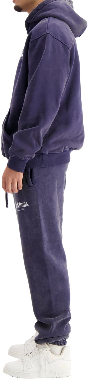 Black Bananas Brush Washed Sweatsuit Blauw