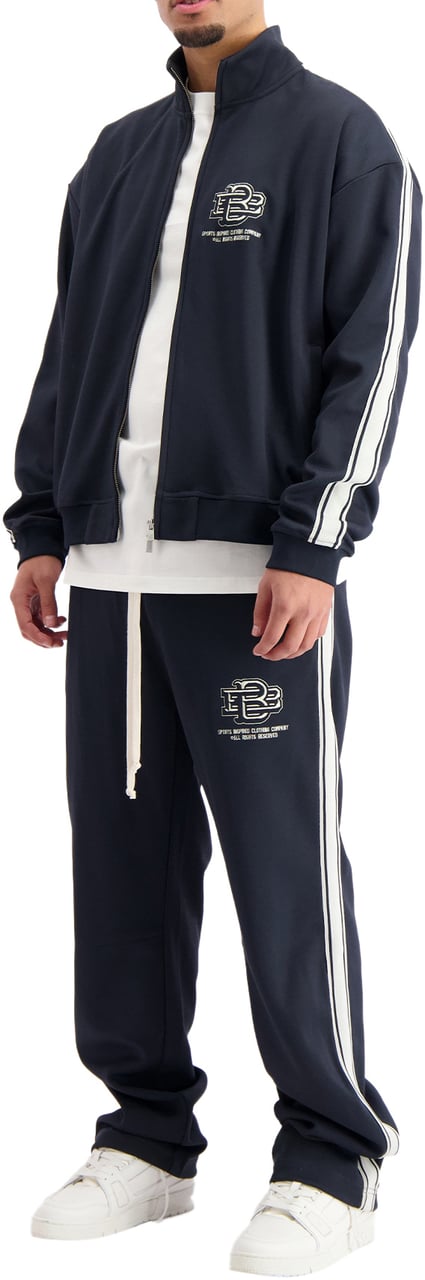 Black Bananas Monogram Tracksuit Blauw