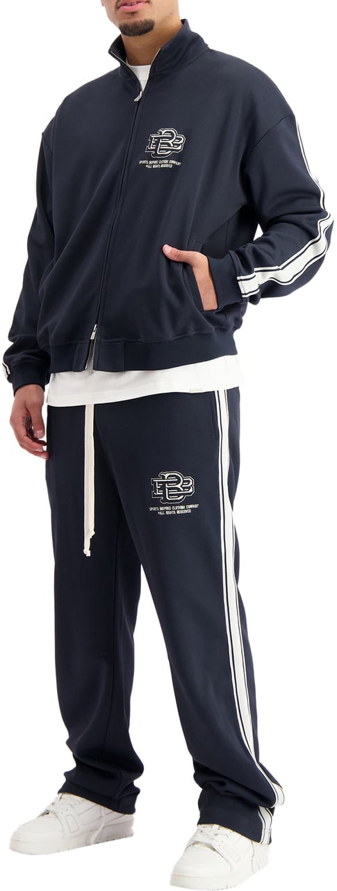 Black Bananas Monogram Tracksuit Blauw