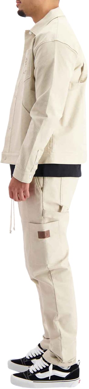 Black Bananas Twill Worker Twinset Beige