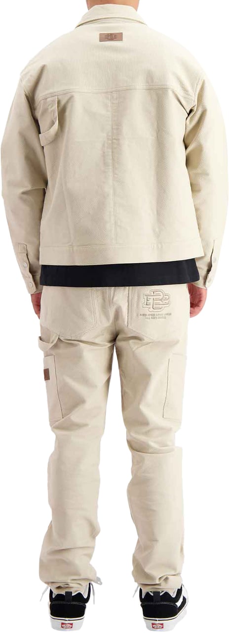 Black Bananas Twill Worker Twinset Beige