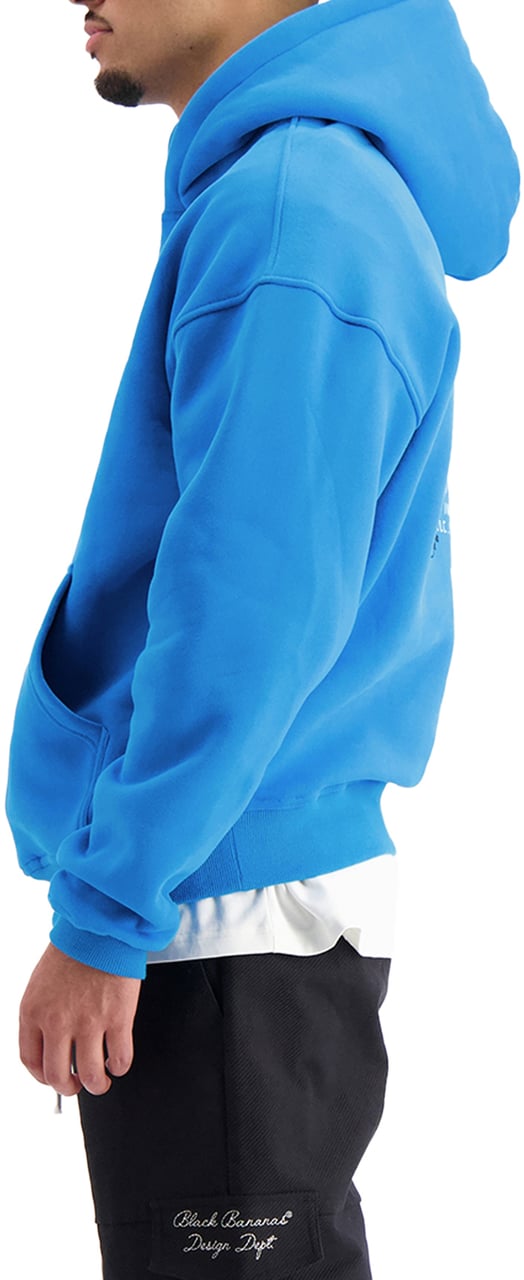 Black Bananas Liquid Hoodie Blauw